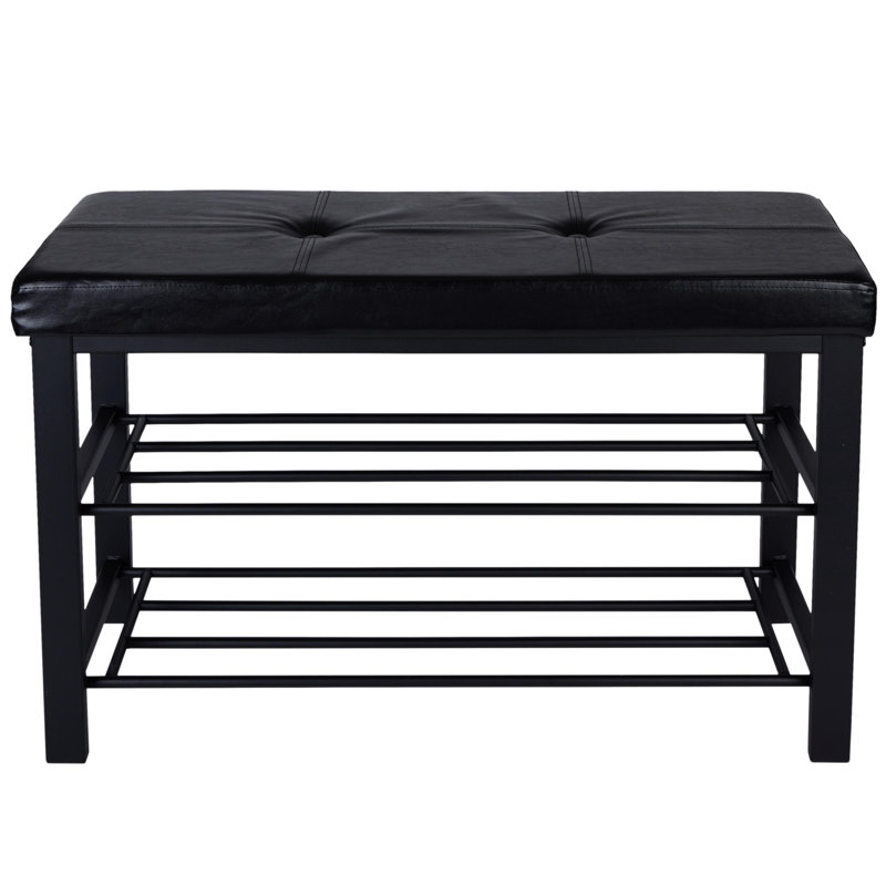 Winston Porter Kolten Faux Leather Upholstered Storage Bench & Reviews Wayfair Canada